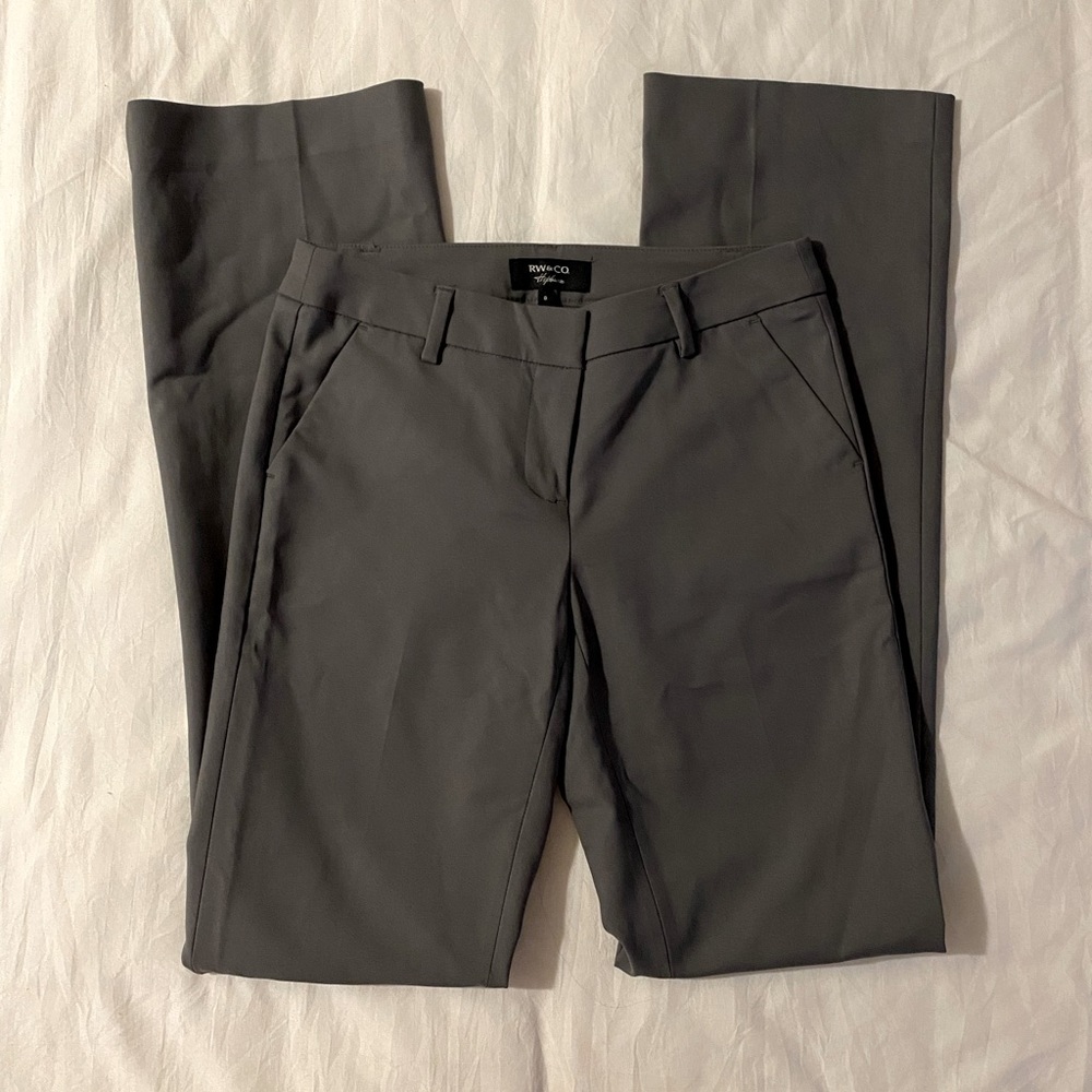 RW & CO Hepburn grey pant size 0